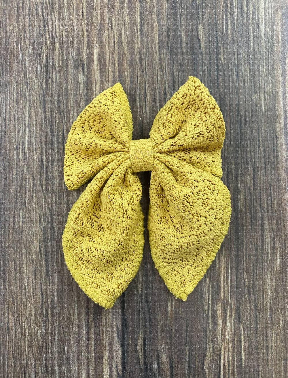 Eyelet Lace Hair Bow