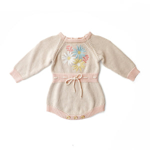 Daisy Knitted Romper