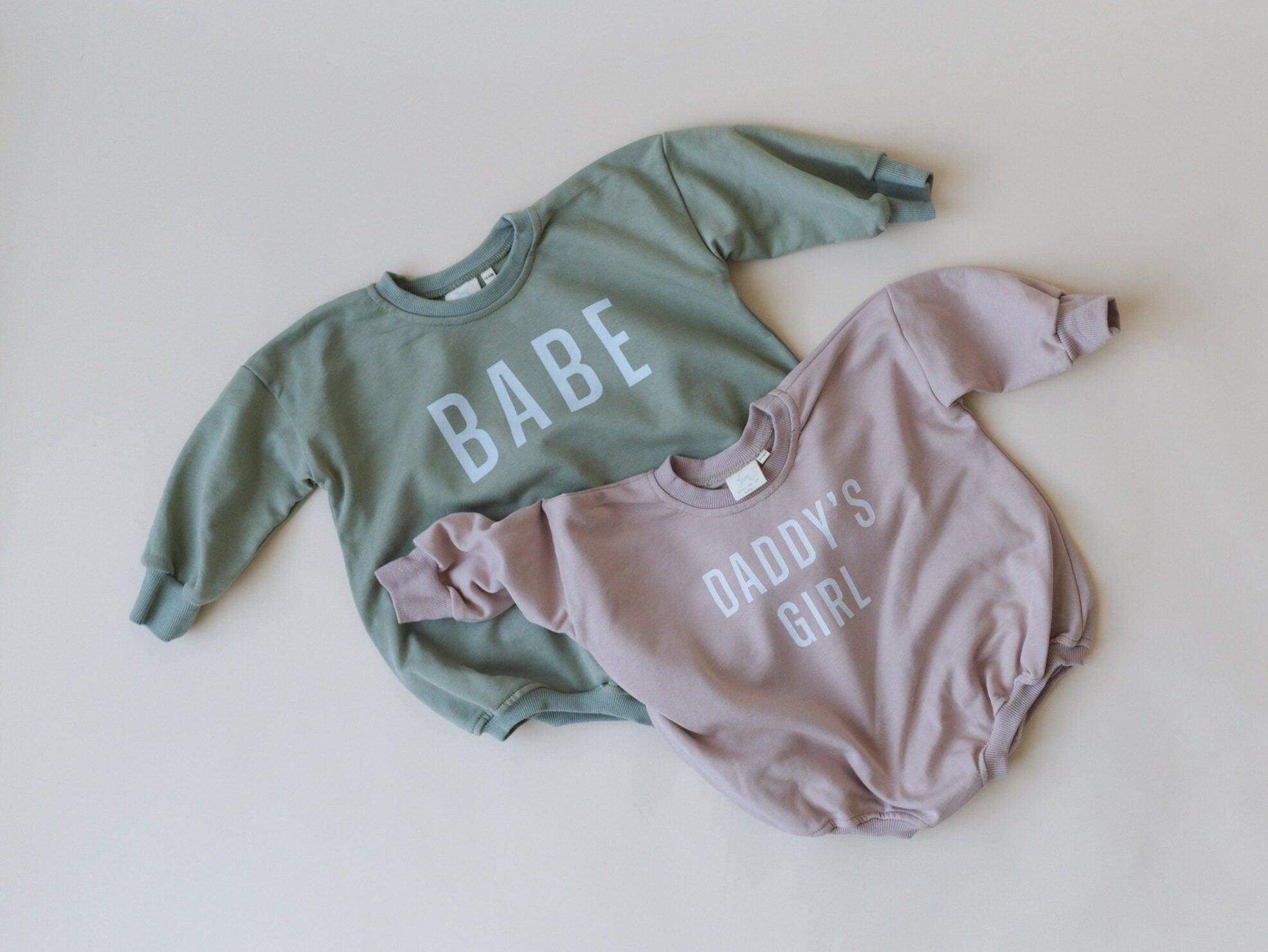 Daddy's Girl Sweatshirt Romper