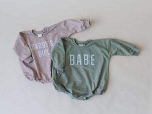 Daddy's Girl Sweatshirt Romper