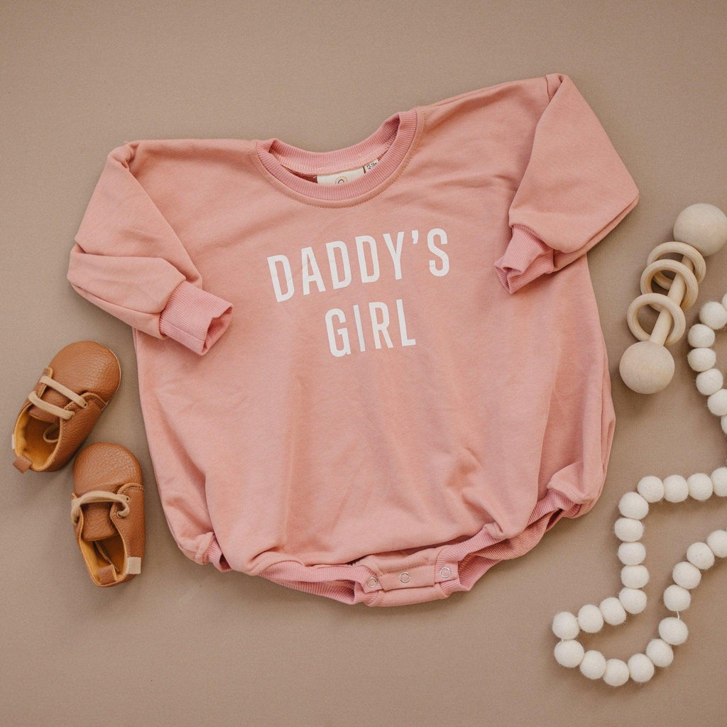 Daddy's Girl Sweatshirt Romper