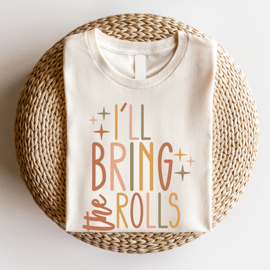 I’ll Bring The Rolls Thanksgiving Graphic Onesie