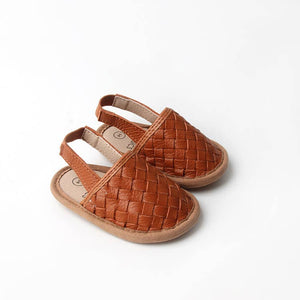 Woven Leather Baby Sandals