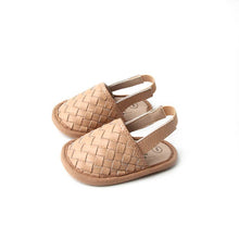 Woven Leather Baby Sandals