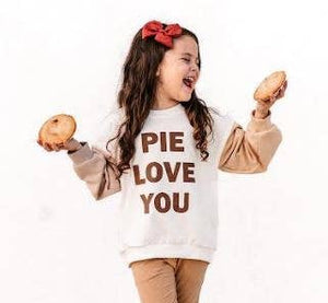 Pie Love You Thanksgiving Sweatshirt