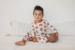 Football Print 2pc Pajama Set