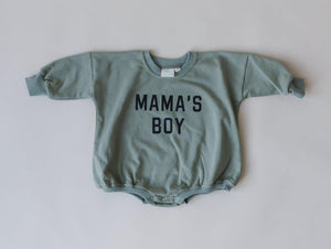 Mama's Boy Sweatshirt Romper