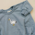 Silly Goose Sweatshirt Romper