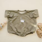 Silly Goose Sweatshirt Romper