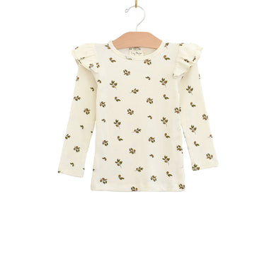 Olives Flutter Sleeve Tee