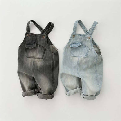 Denim Overalls