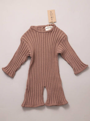 Relaxed Knit Bodysuit / Fawn