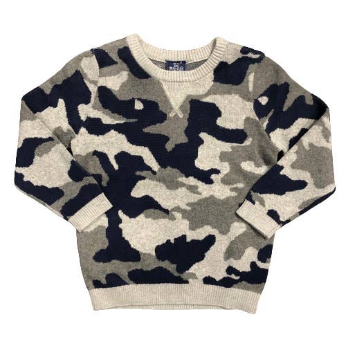 Boys camo sweater online